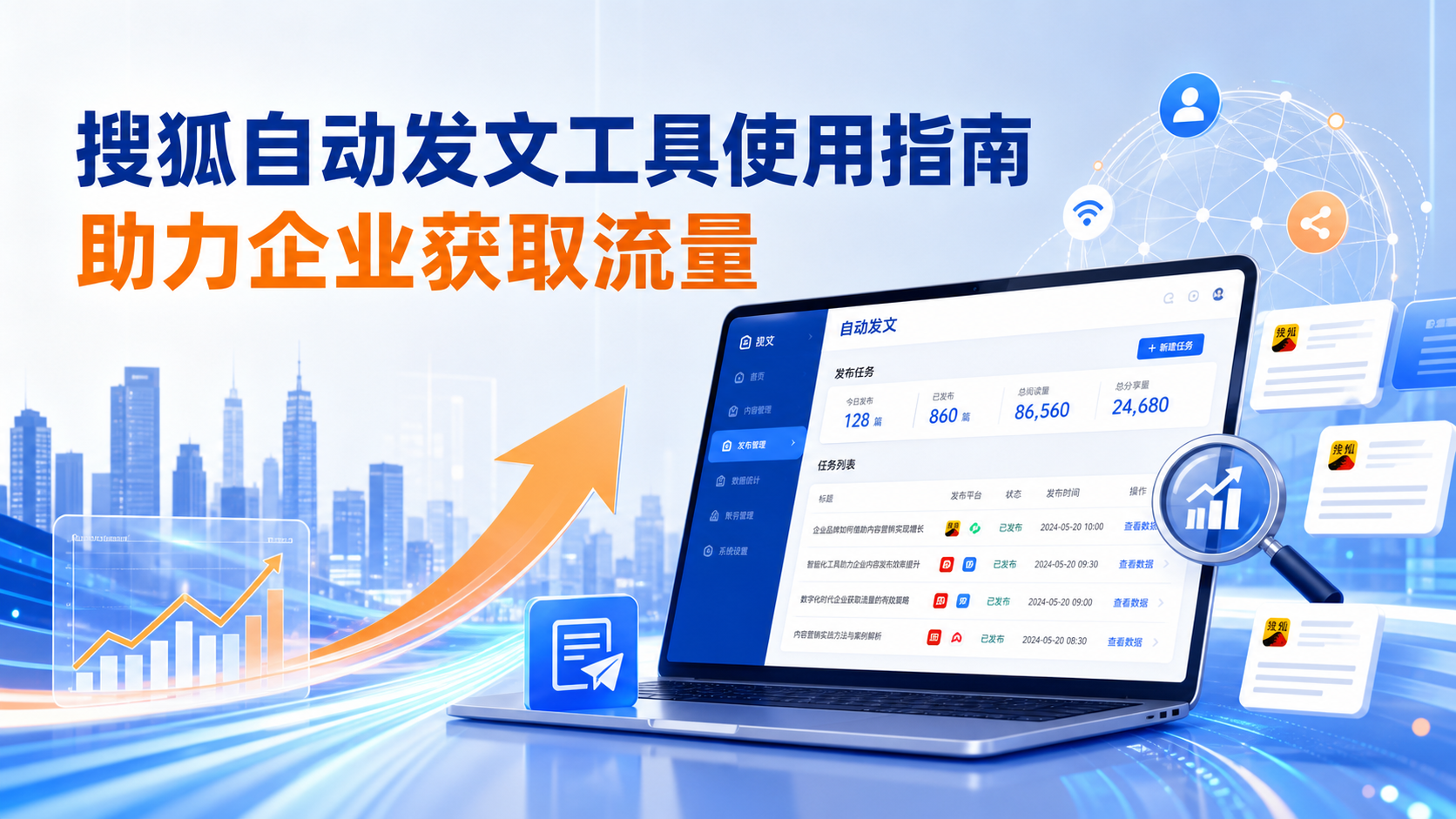搜狐自动发文工具的使用指南：助力郑州企业获取流量