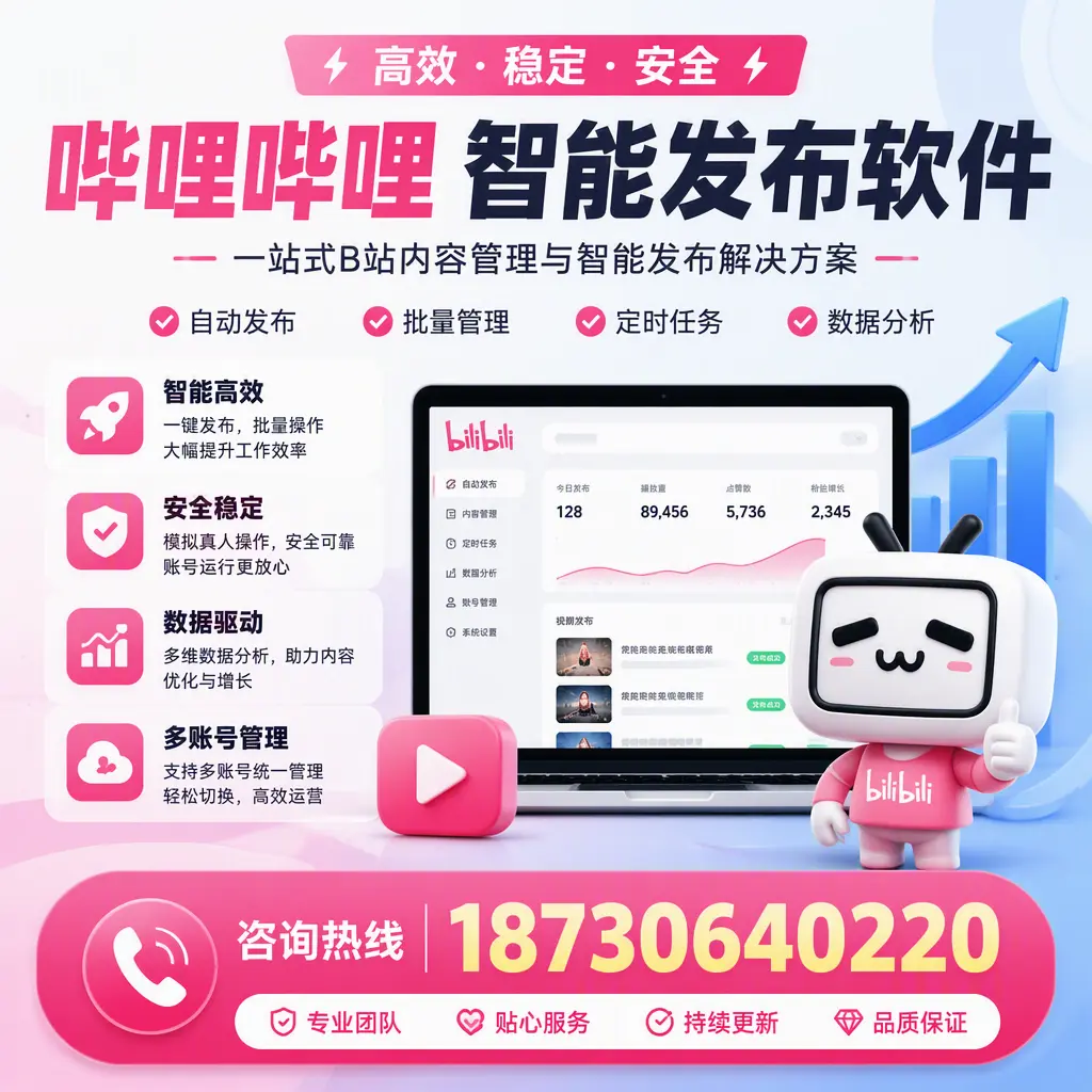 哔哩哔哩智能发布软件适用场景分析：在 郑州 的最佳实践